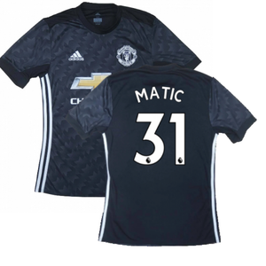 Manchester United 2017-18 Away Shirt ((Very Good) L) (Matic 31)_0