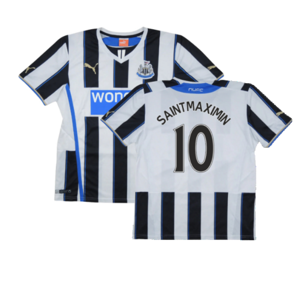 Newcastle United 2013-14 Home Shirt ((Excellent) XXL) (SAINT-MAXIMIN 10)_0