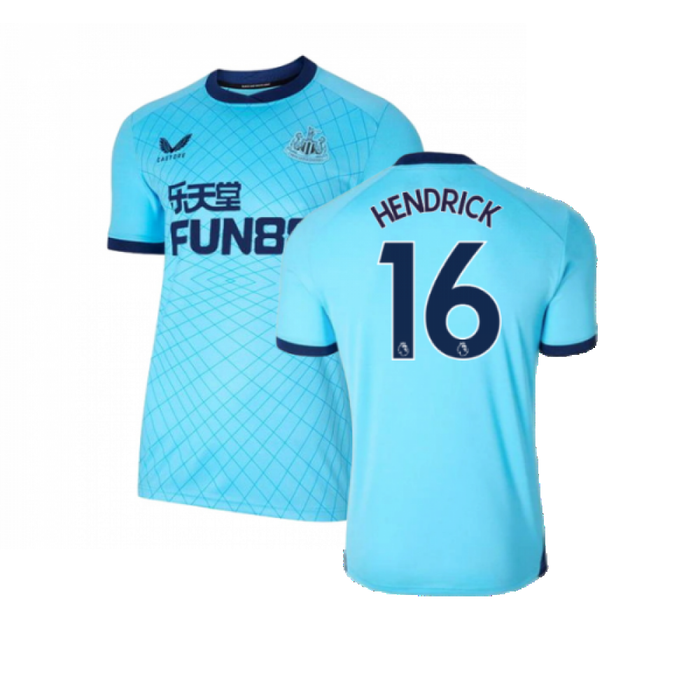 Newcastle United 2021-22 Third Shirt ((Mint) XL) (HENDRICK 16)