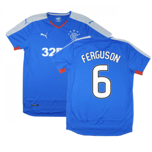 Rangers 2015-16 Home Shirt ((Excellent) S) (FERGUSON 6)_0