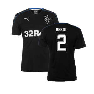 Rangers 2017-18 Third Shirt ((Good) L) (GREIG 2)_0