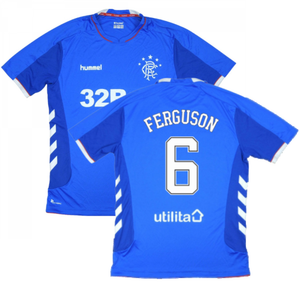 Rangers 2018-19 Home Shirt ((Excellent) L) (FERGUSON 6)_0