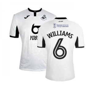 Swansea City 2019-20 Home Shirt ((Good) M) (Williams 6)_0