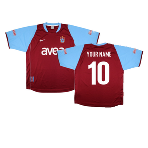 Trabzonspor 2008-09 Home Shirt ((Excellent) XL) (Your Name)_0