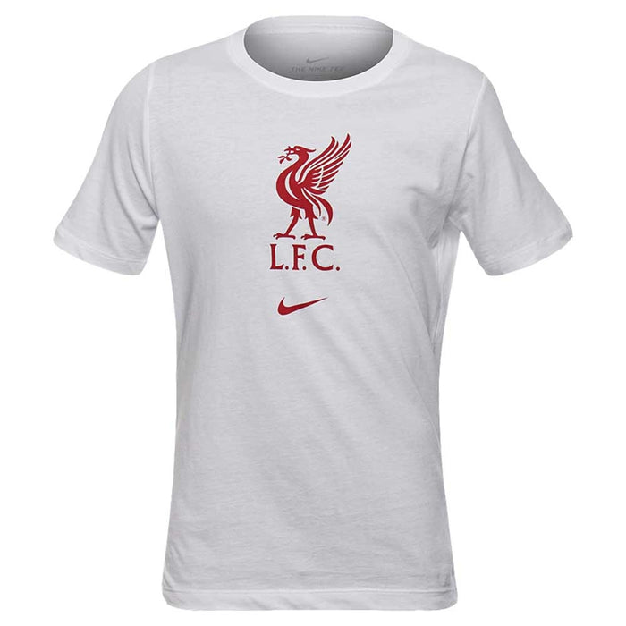 2020-2021 Liverpool Evergreen Crest Tee (White) - Kids