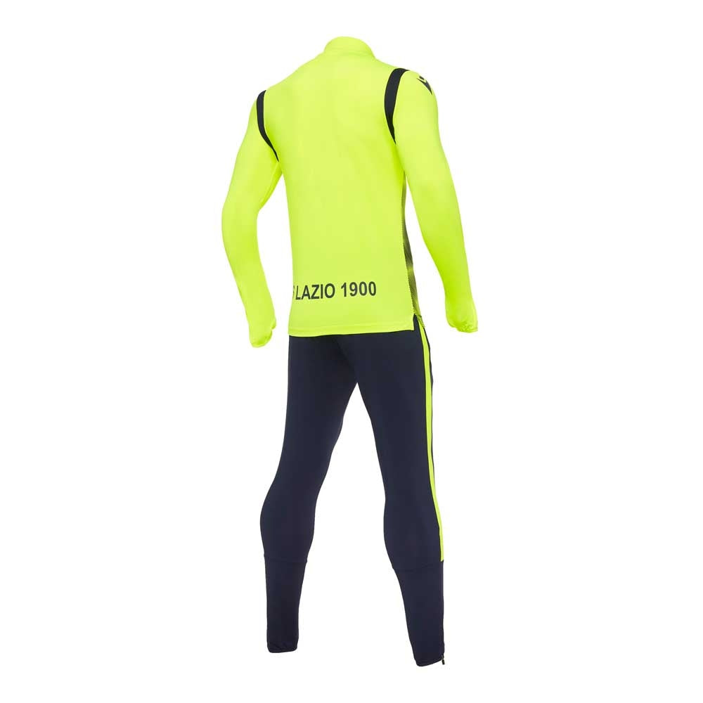 2020-2021 Lazio Half Zip Tracksuit (Yellow)_1