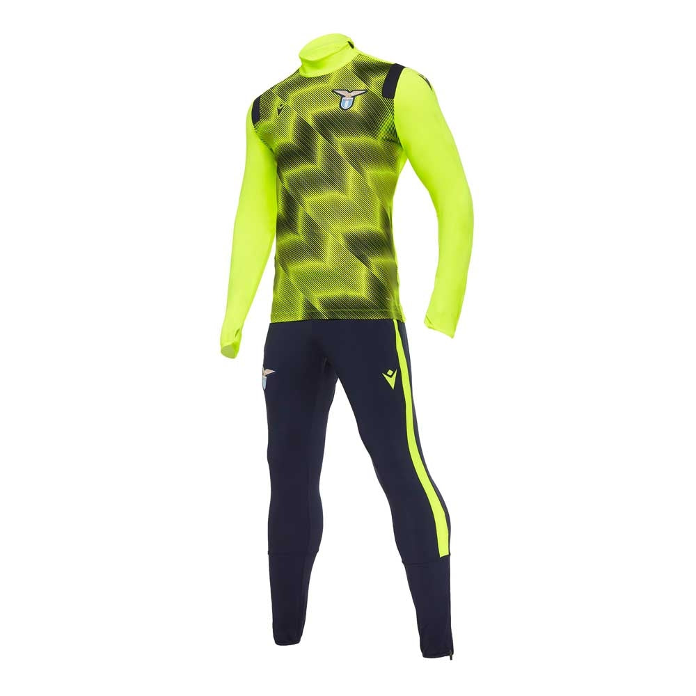 2020-2021 Lazio Half Zip Tracksuit (Yellow)_0