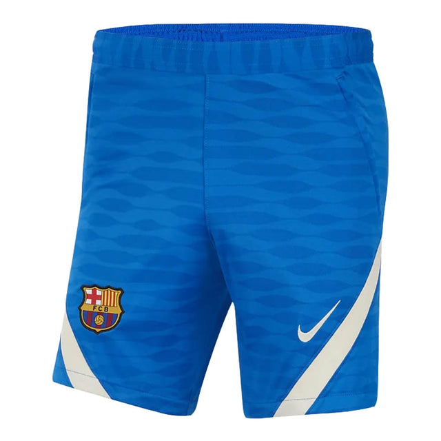 2021-2022 Barcelona Dry Strike Shorts (Blue) - Kids_0