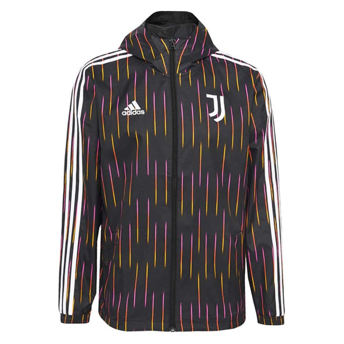 2021-2022 Juventus Windbreaker (Black)