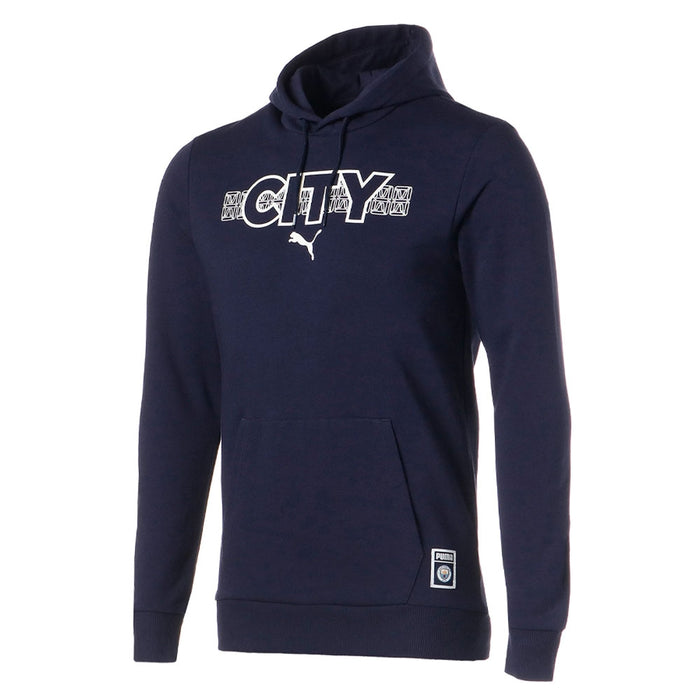 2021-2022 Man City ftblCore OH Hoody (Peacot)