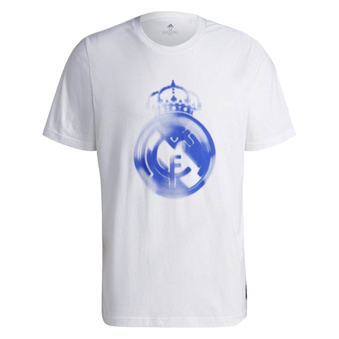 Real Madrid 2021-2022 Training Tee (White-Blue)