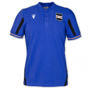 2021-2022 Sampdoria Polycotton Polo Shirt (Blue)_0