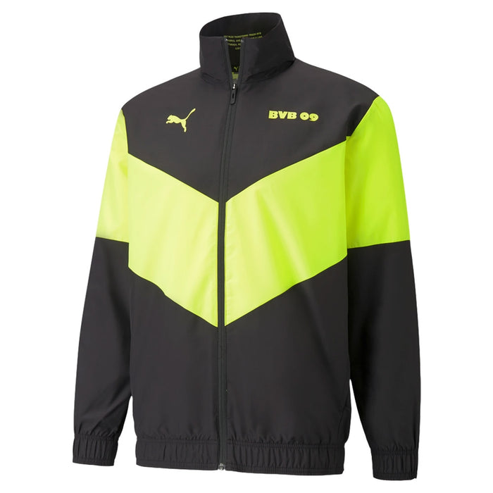 2021-2022 Borussia Dortmund Pre Match Jacket (Black)