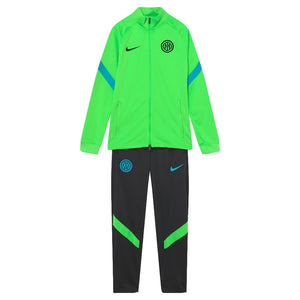 2021-2022 Inter Milan CL Dry Tracksuit (Green Strike) - Kids_0