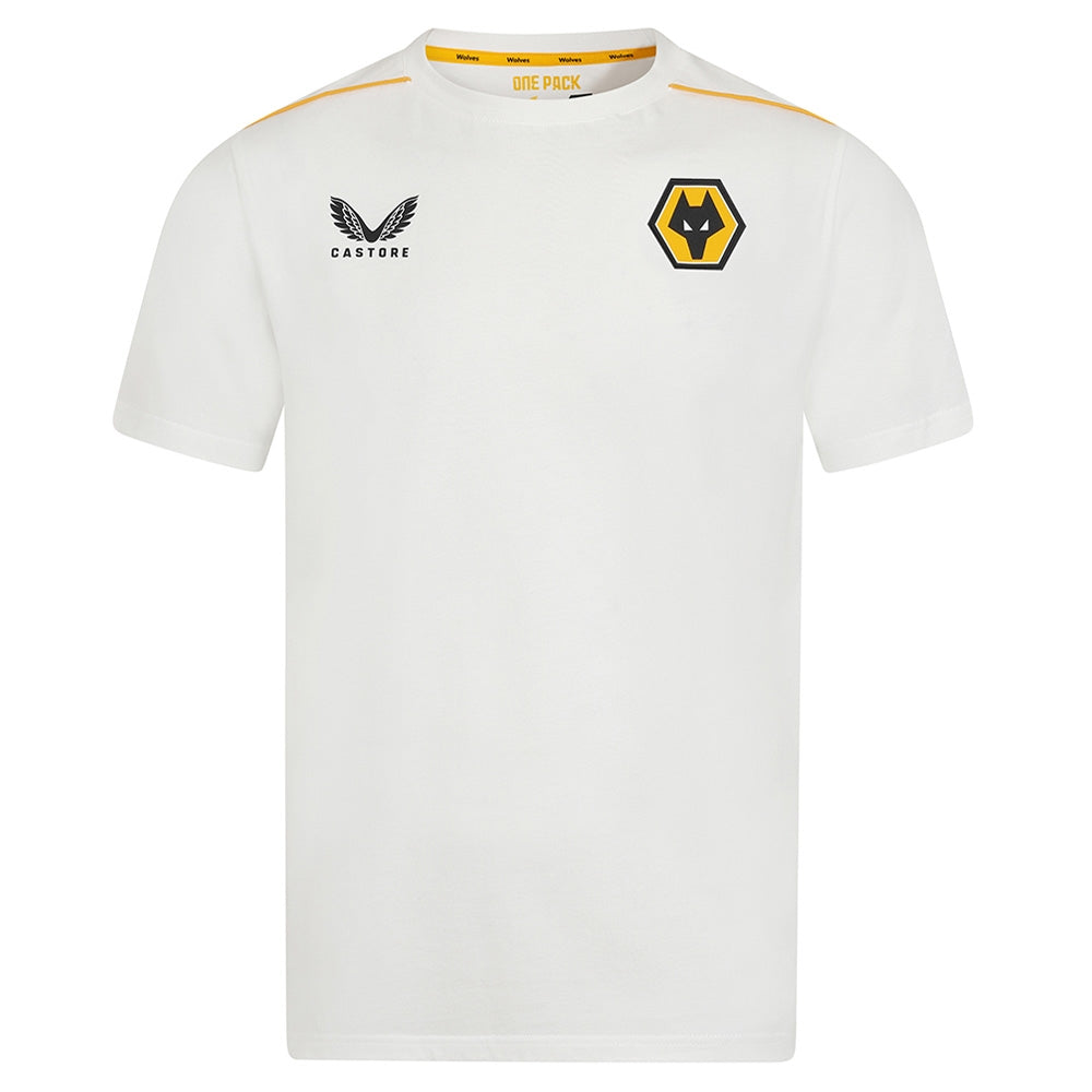 2021-2022 Wolves Travel Tee (White)_0