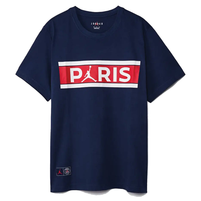 2021-2022 PSG Wordmark Tee (Navy)