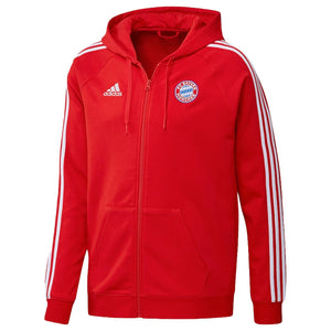 2022-2023 Bayern Munich DNA Full Zip Hoody (Red)_0