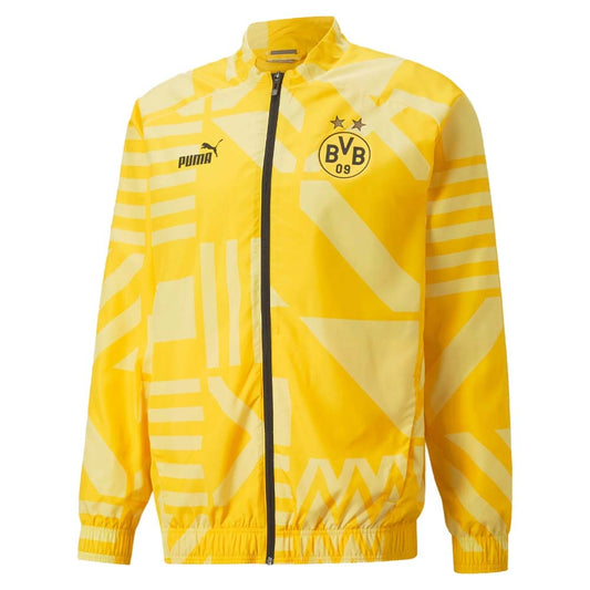 2022-2023 Borussia Dortmund Pre-Match Jacket (Yellow)_0