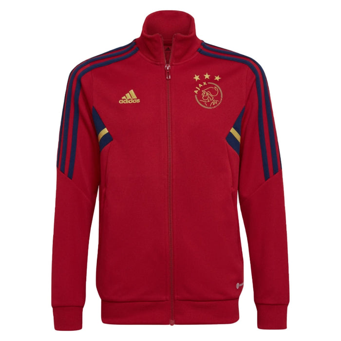 2022-2023 Ajax Track Jacket (Red) - Kids