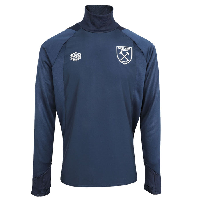 2022-2023 West Ham Drill Top (U) - Dark Navy