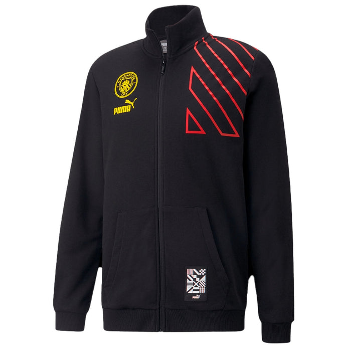 2022-2023 Man City FtblCulture Track Jacket (Black)