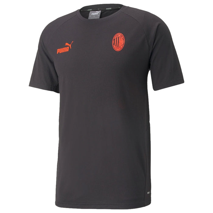 2022-2023 AC Milan Casuals Tee (Black)