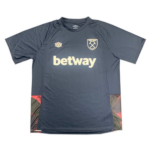 2022-2023 West Ham Training Jersey (S) - Blue Glow_0