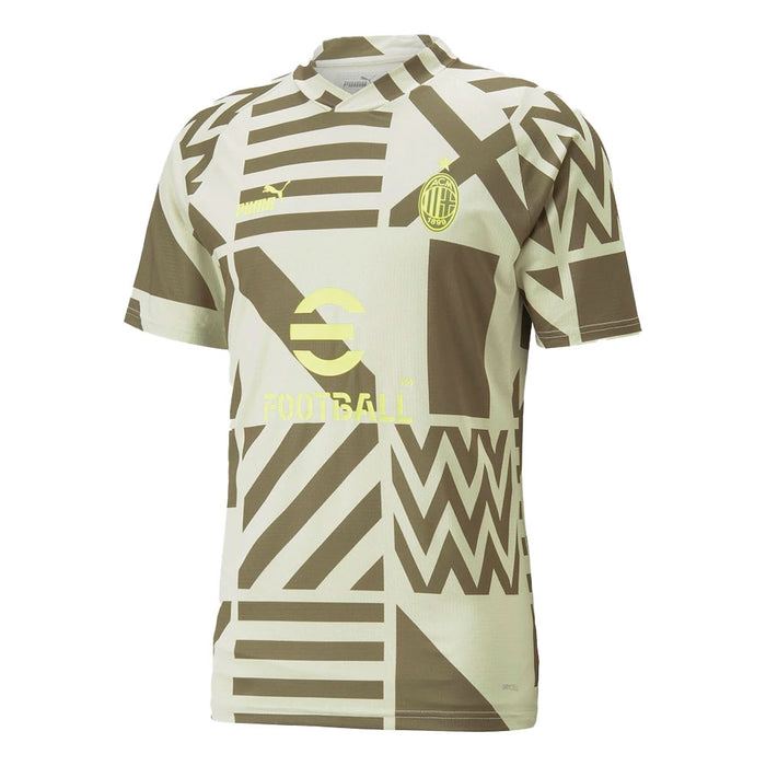 2022-2023 AC Milan Pre-Match Jersey (Spring Moss)