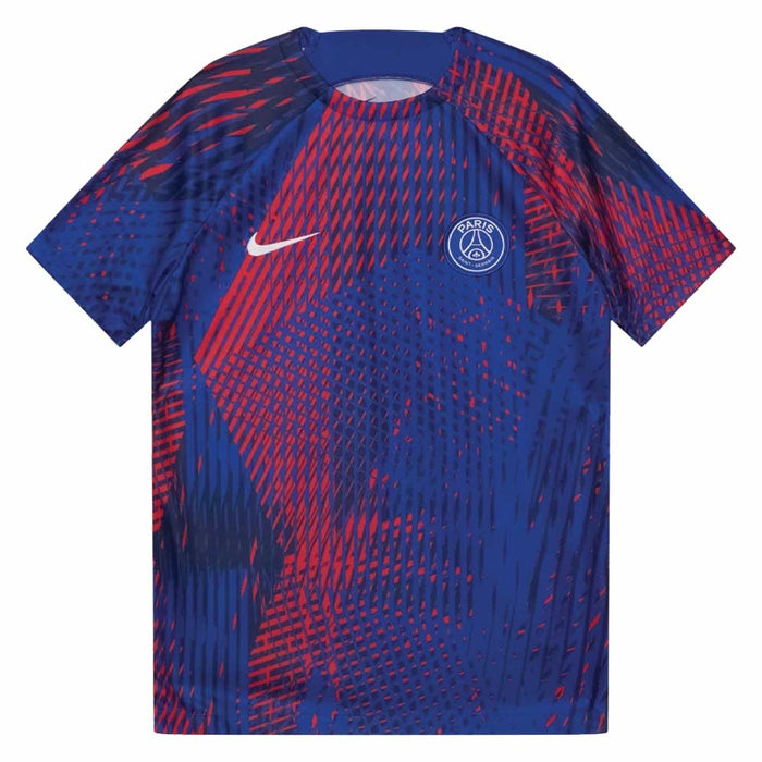 2022-2023 PSG Pre-Match Football Top (Blue)