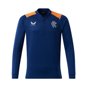 2022-2023 Rangers Quarter Zip Top (Navy)_0