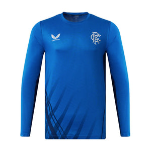 2022-2023 Rangers Long Sleeve Training Tee (Blue)_0