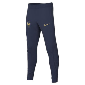 2022-2023 France Strike Knit Football Pants - Kids_0