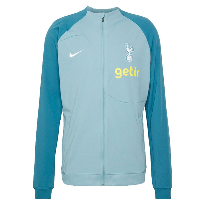 2022-2023 Tottenham CL Academy Anthem Jacket (Worn Blue)