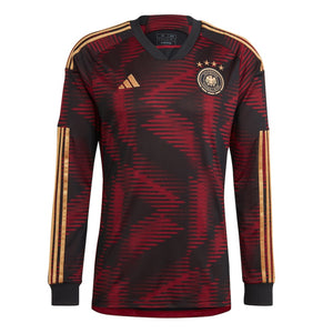 2022-2023 Germany Long Sleeve Away Shirt_0