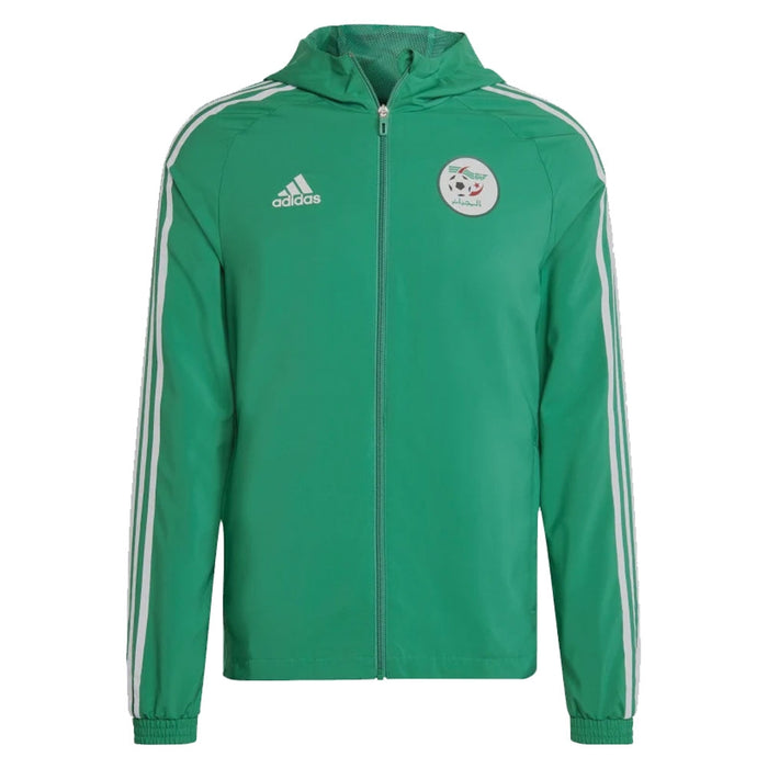 2022-2023 Algeria Windbreaker Jacket (Green)