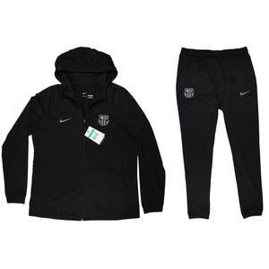 2022-2023 Barcelona CL Hooded Strike Tracksuit (Black)_0