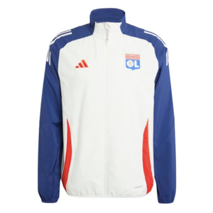 2024-2025 Olympique Lyon Presentation Jacket (White)_0