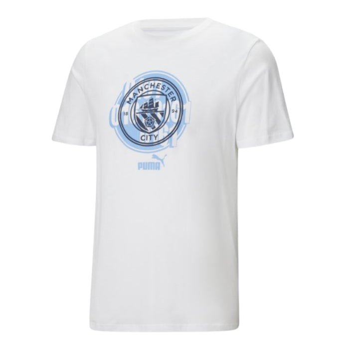 2024-2025 Man City ftblCulture Tee (White)