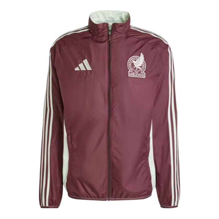 2024-2025 Mexico Anthem Jacket (Dark Burgundy)