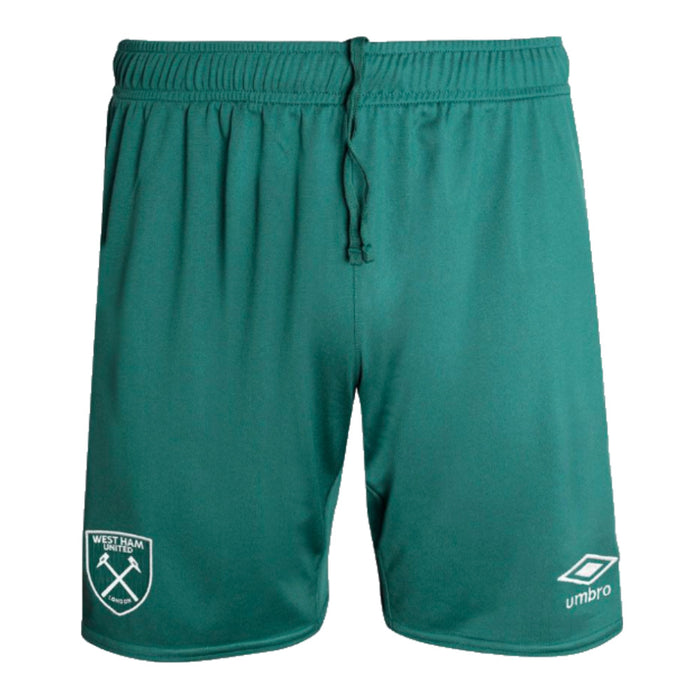 2024-2025 West Ham Goalkeeper Shorts (Green) - Kids