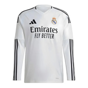 2024-2025 Real Madrid Long Sleeve Home Shirt_0
