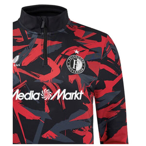2024-2025 Feyenoord Matchday 1/4 Zip Midlayer (Black)_1