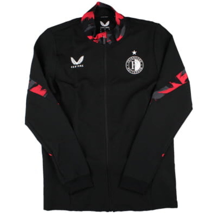 2024-2025 Feyenoord Matchday Anthem Jacket (Black)