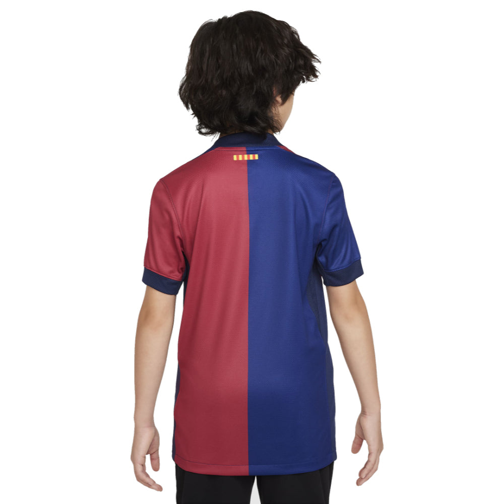 2024-2025 Barcelona Home Shirt (Sponsorless) - Kids_1