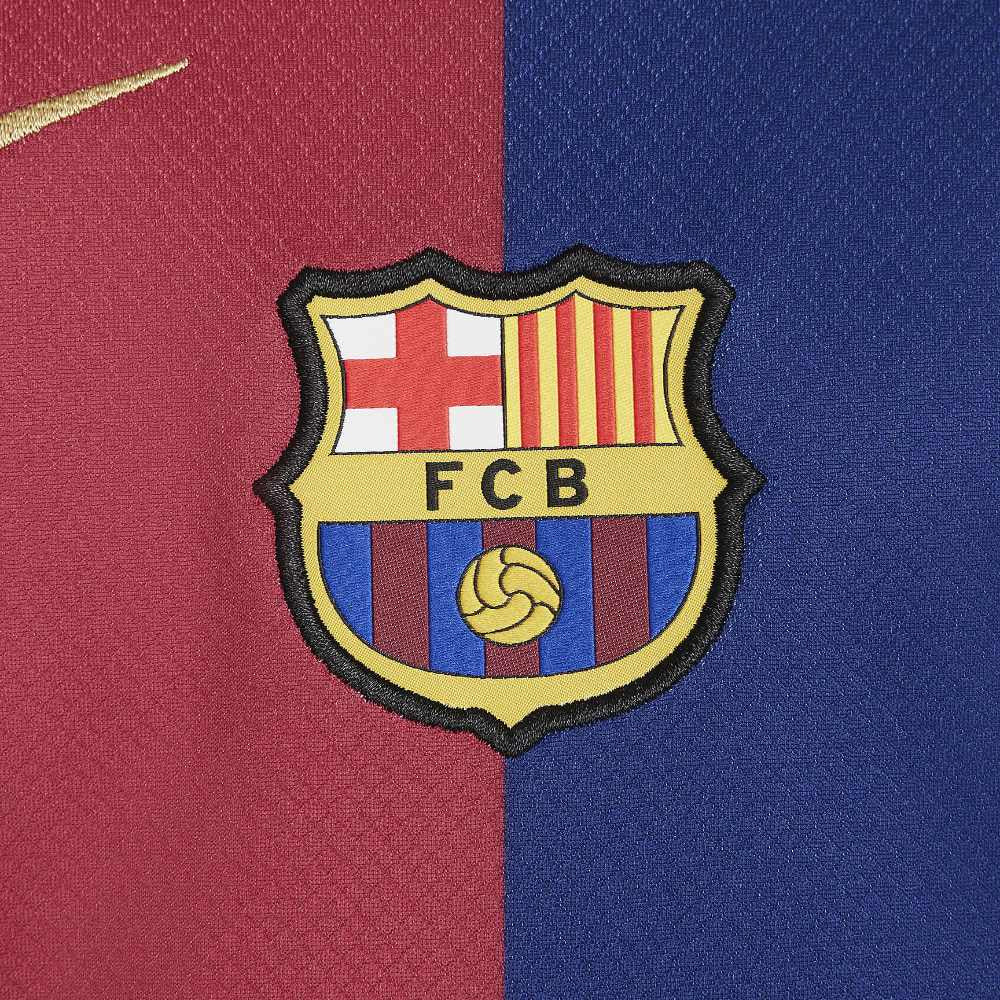 2024-2025 Barcelona Home Shirt (Sponsorless) - Kids_2
