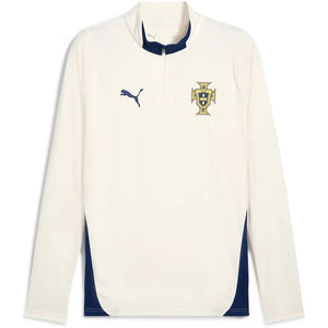 2025-2026 Portugal Training 1/4 Zip Top (Sugared Almond)_0