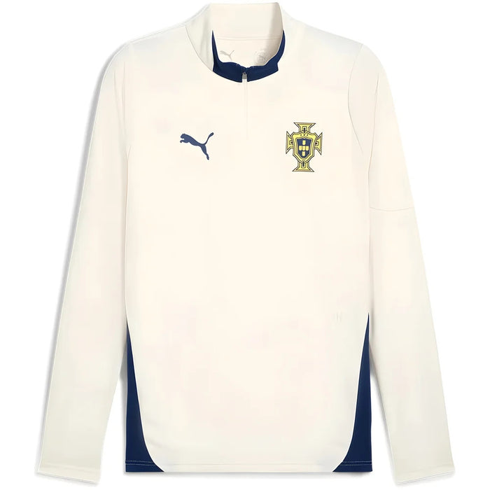 2025-2026 Portugal Training 1/4 Zip Top (Sugared Almond) - Kids