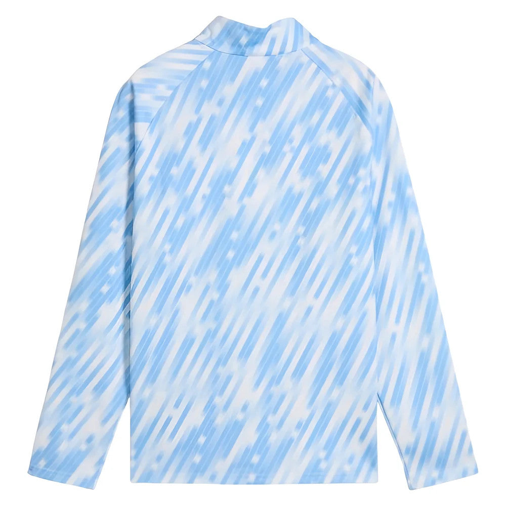 2025-2026 Man City Warm Up 1/4 Zip Top (Silver Sky) - Kids_1