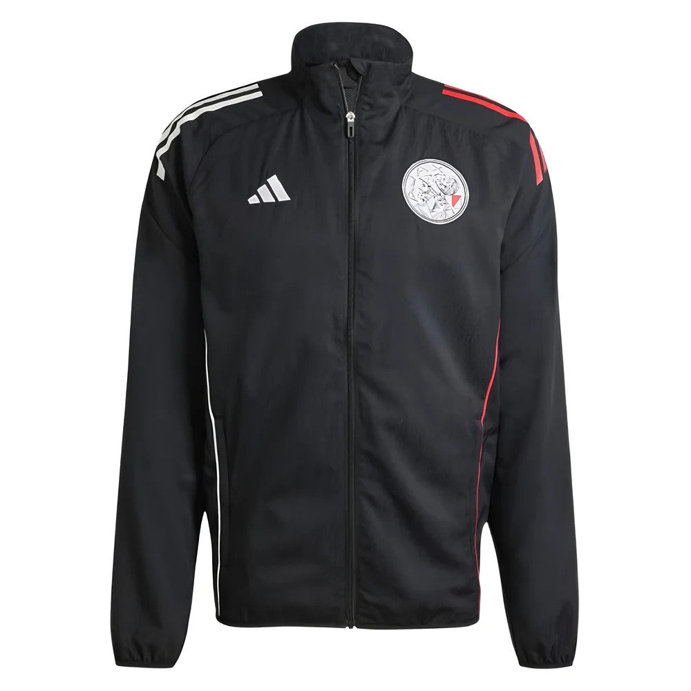 2025-2026 Ajax Presentation Jacket (Black) - Kids_0