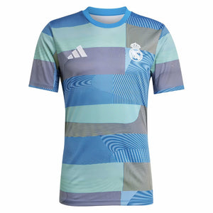 2025-2026 Real Madrid Pre-Match Shirt (Blue)_0